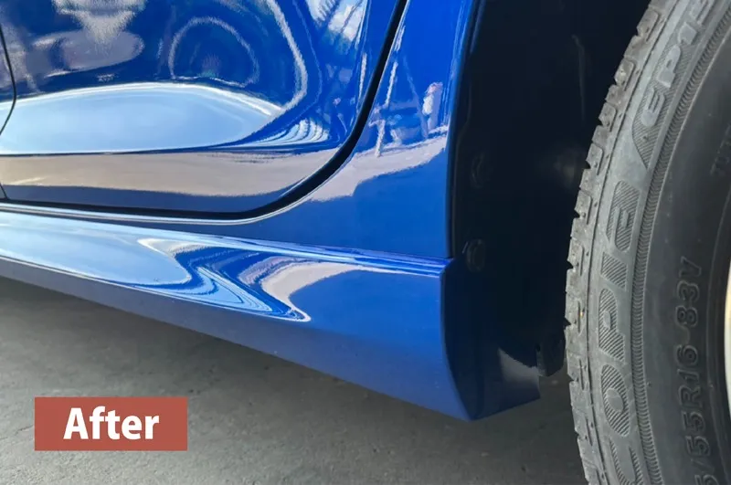 スイフト 修理後 塗装面